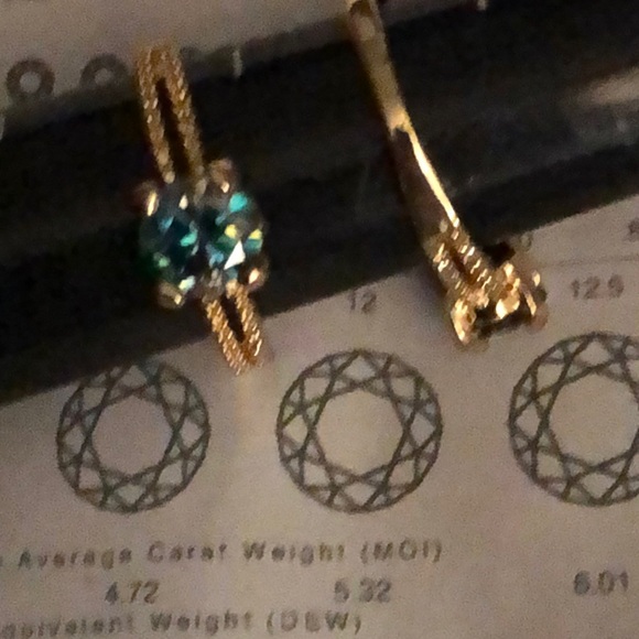 Moissanite ring 8.25 - Picture 2 of 6